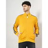 Celio* Solid Regular Fit Cotton Yellow Sweatshirt