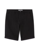 Celio* Regular Fit Men Black Cotton Solid Bermuda