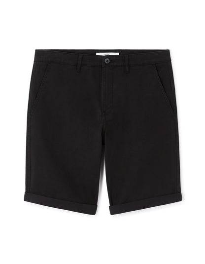 Celio* Regular Fit Men Black Cotton Solid Bermuda