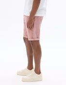 Celio Solid Regular Fit Cotton Short-Pink