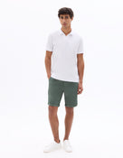Celio* Solid Regular Fit Cotton Short-medium green