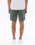 Celio* Solid Regular Fit Cotton Short-medium green