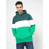 Celio* Colourblock Regular Fit Cotton Green Sweater