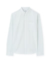Celio* Regular Fit Striped Cotton Men Green Shirt