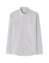 Celio* Purple Cotton Regular Fit Men Striped Shirts