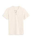 Celio* Solid Straight Fit Cotton White T-Shirt