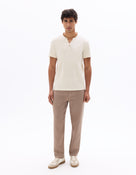 Celio* Solid Straight Fit Cotton White T-Shirt