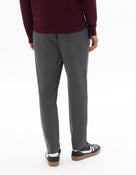 24H Poly-Viscose Solid Casual Trousers