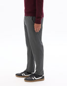 24H Poly-Viscose Solid Casual Trousers