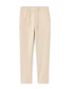 Celio* Men Beige Solid Regular Fit Polyester Trousers