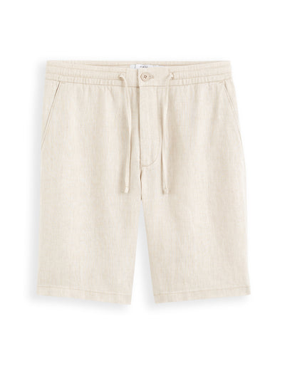 Bermuda Fit Shorts - Natural