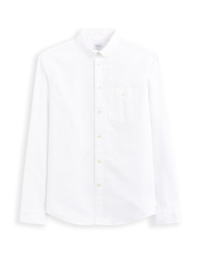 Celio* Cotton Regular Fit Men Solid Spread Collar Shirt