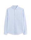 Celio* Men Cotton Regular Fit Solid Blue Formal Shirt