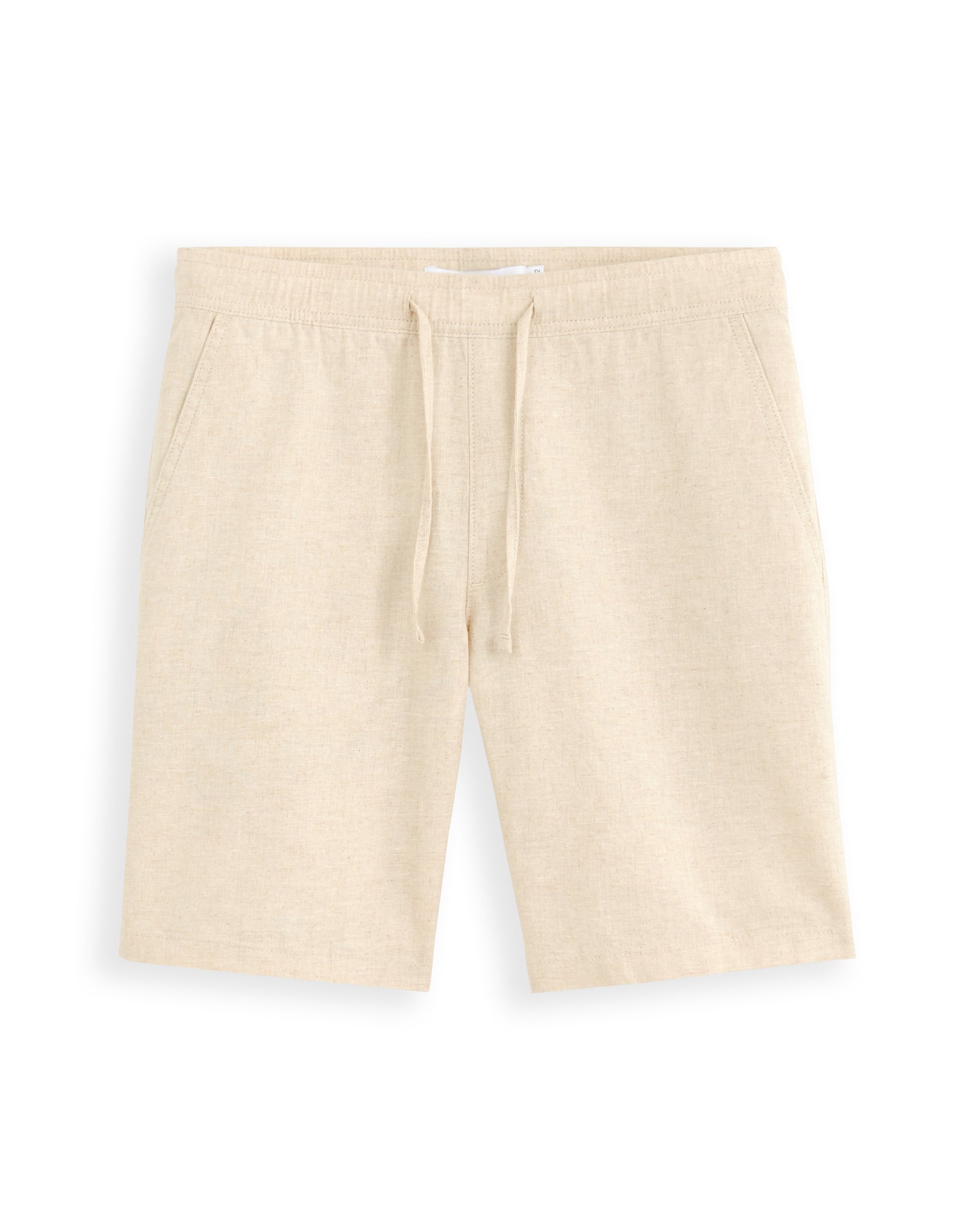 Celio* Cotton Beige Solid Regular Fit Men Shorts