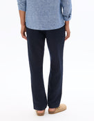 Relaxed Fit 100% 100% Linen Solid Casual Trousers