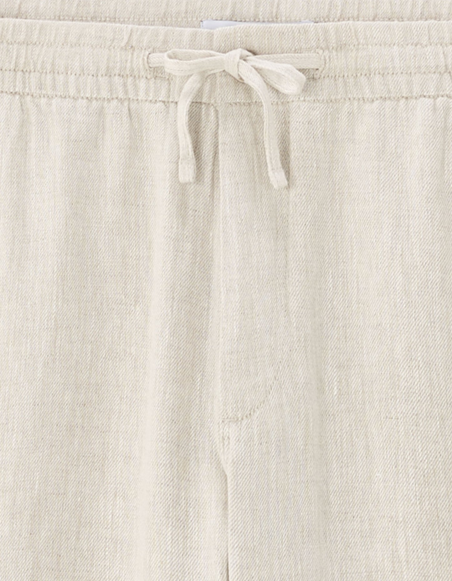 Celio* Linen Regular Fit-100% Linen Trouser-Natural