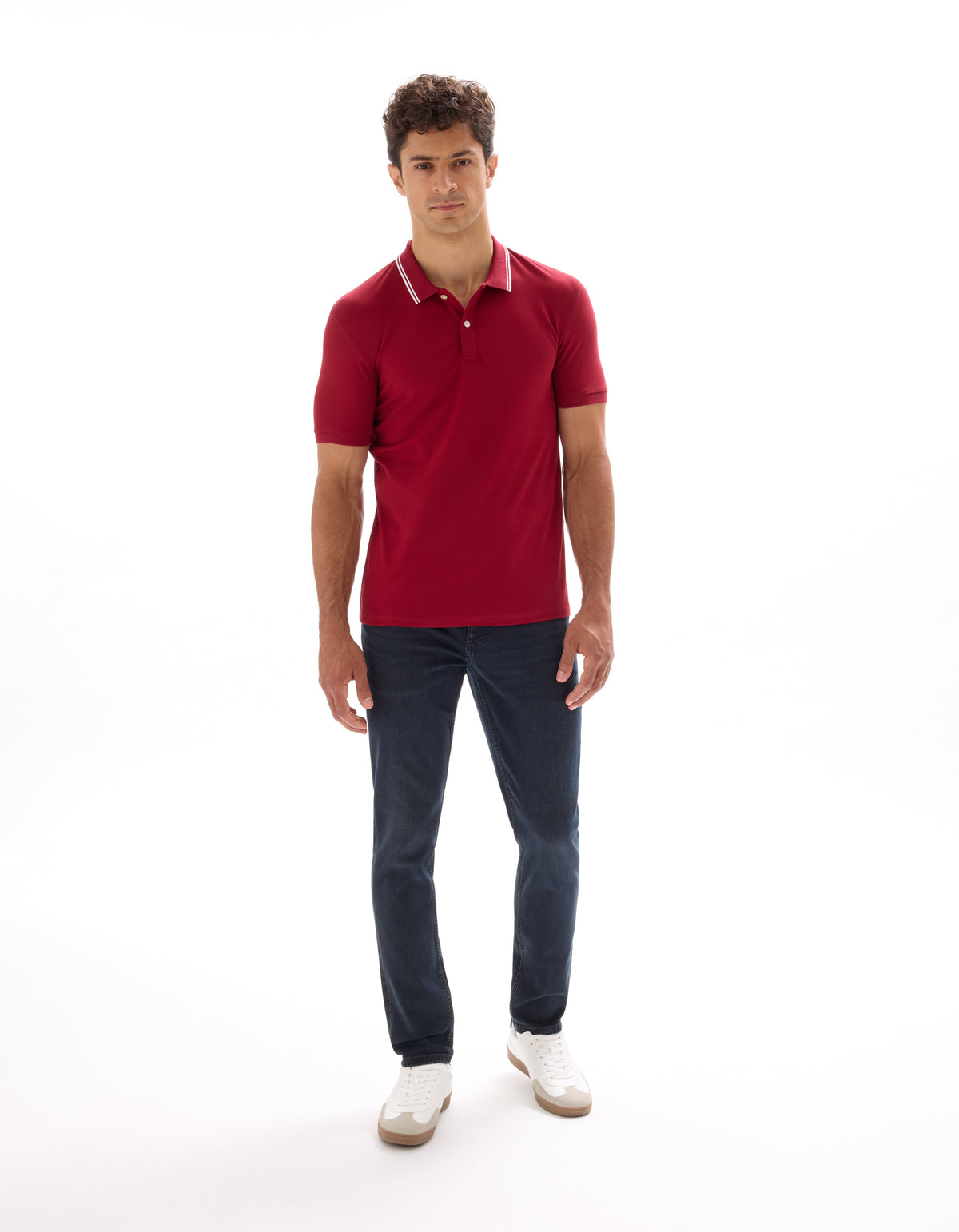 Slim Fit 100% Cotton Solid Jeans
