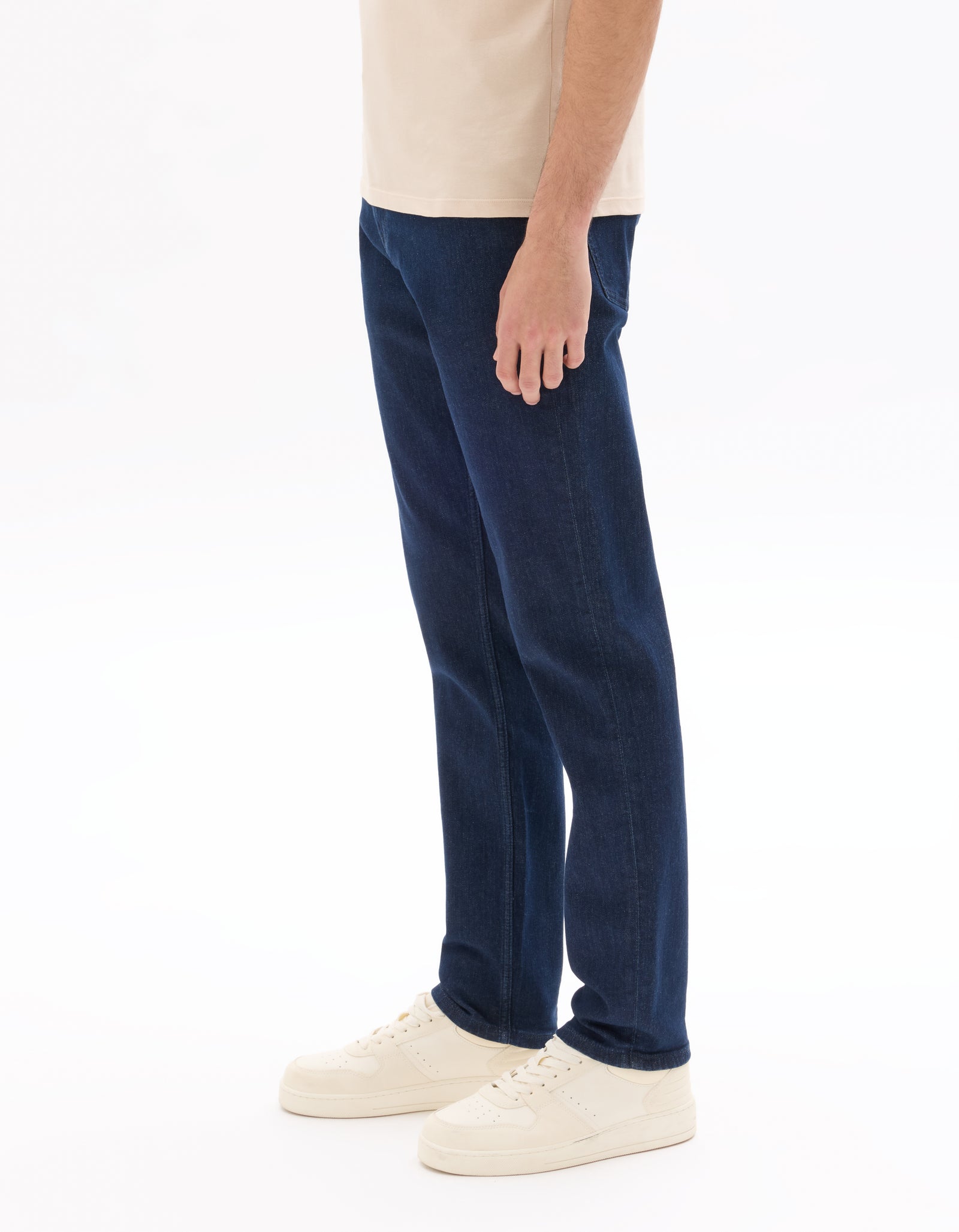 Celio Solid Slim Fit Cotton Blue Jeans