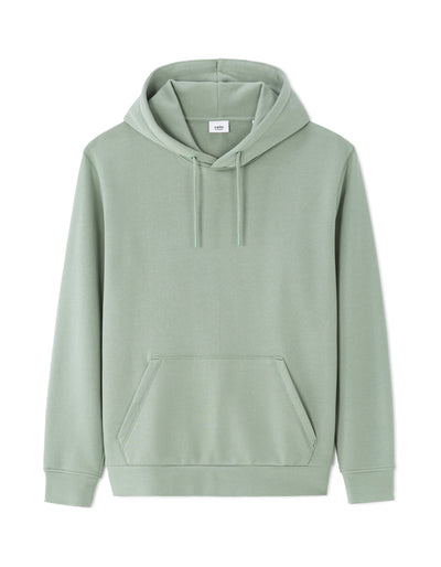Regular Fit 100% Cotton Solid Hooded Sweatshirts