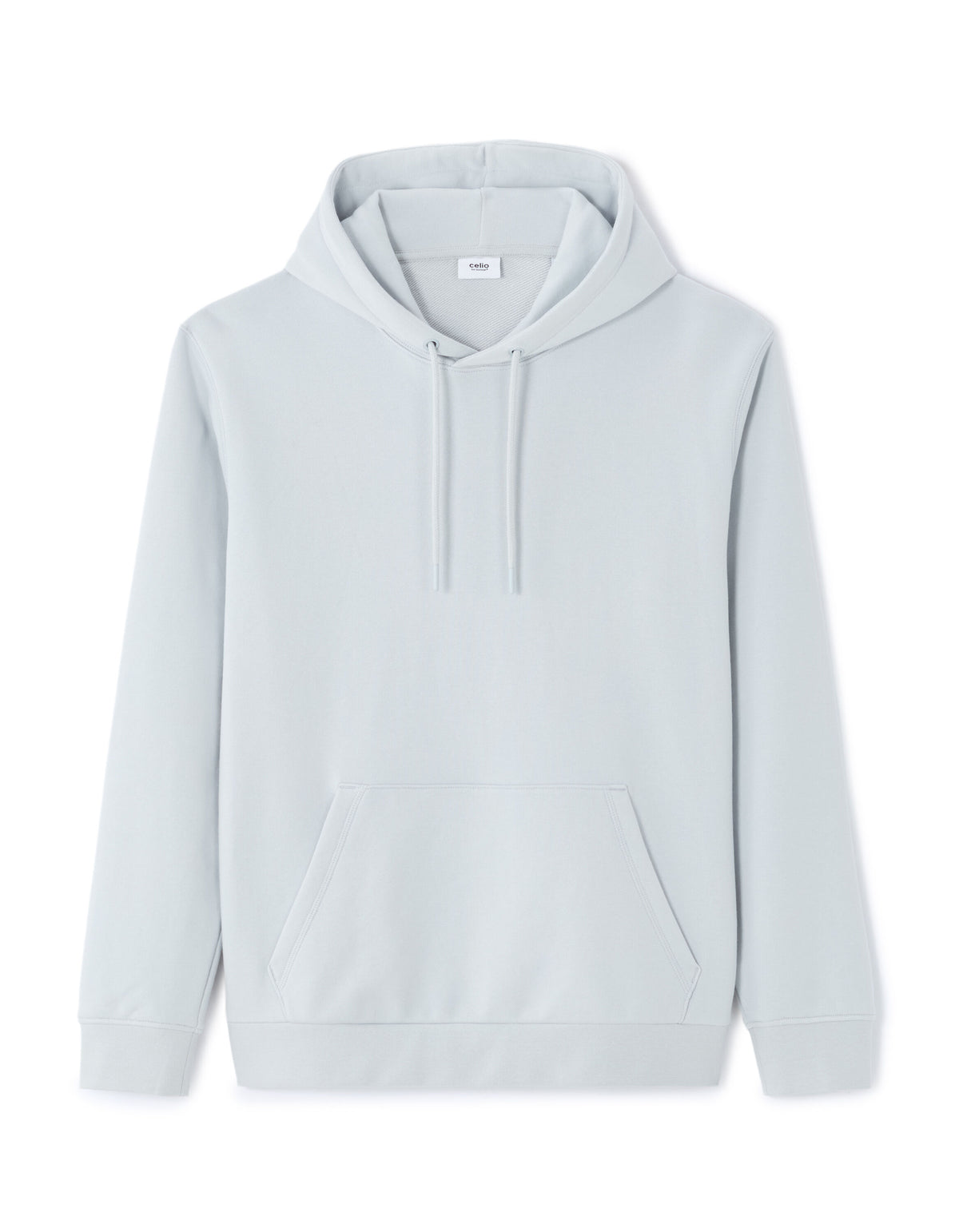 Regular Fit 100% Cotton Solid Hooded Sweatshirt