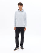 Regular Fit 100% Cotton Solid Hooded Sweatshirt
