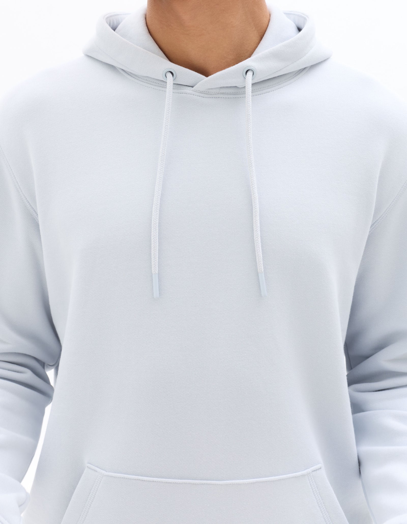 Regular Fit 100% Cotton Solid Hooded Sweatshirt
