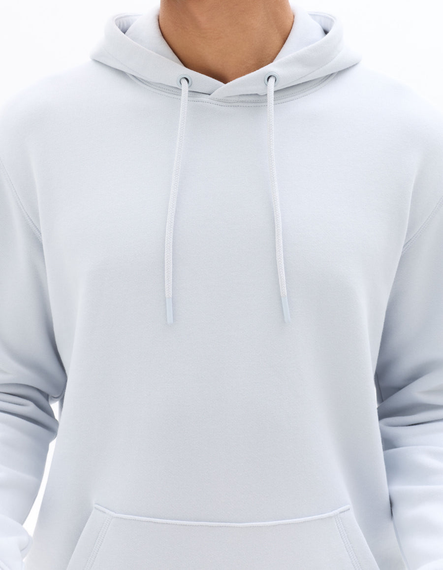 Regular Fit 100% Cotton Solid Hooded Sweatshirt