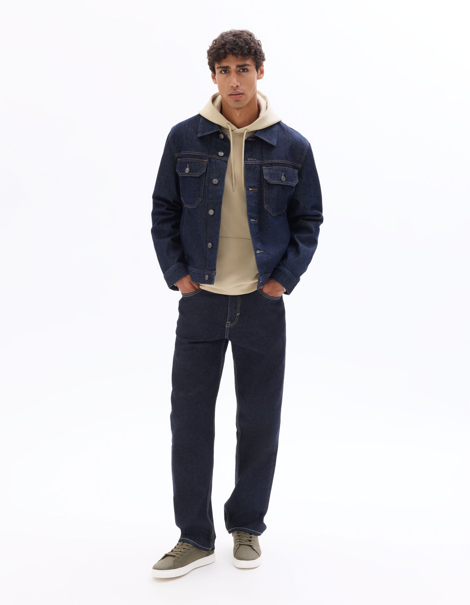 Regular Fit 100% Cotton Solid Hooded Sweatshirts