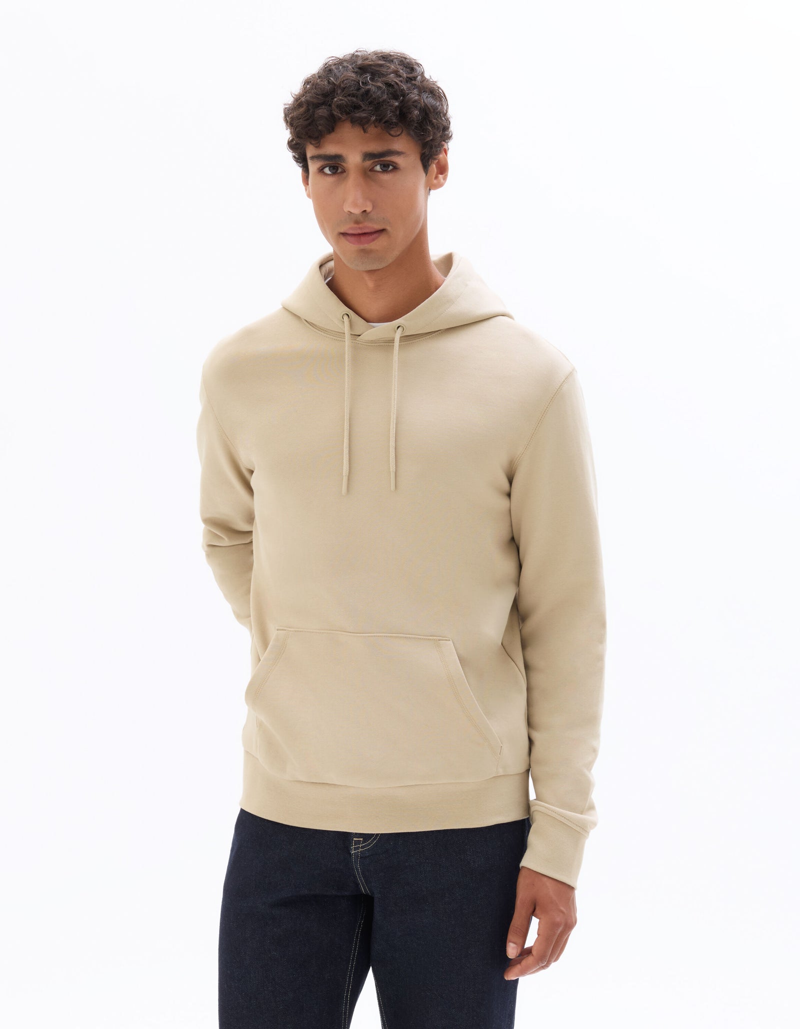 Regular Fit 100% Cotton Solid Hooded Sweatshirts