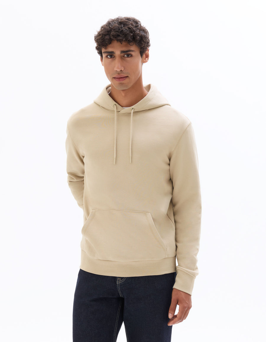 Regular Fit 100% Cotton Solid Hooded Sweatshirts