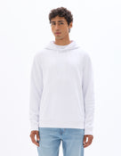 Regular Fit 100% Cotton Solid Hooded Sweatshirt