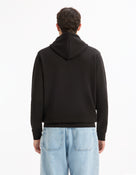 Regular Fit 100% Cotton Solid Hooded Sweatshirt