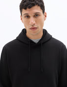 Regular Fit 100% Cotton Solid Hooded Sweatshirt