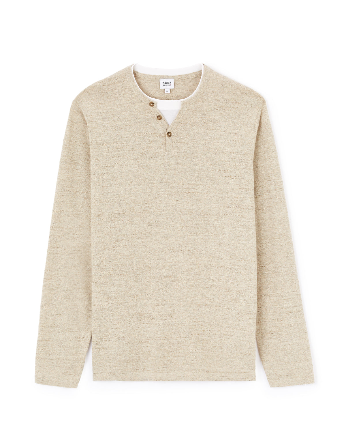 Regular Fit Poly-Cotton Solid Crew Neck Sweaters