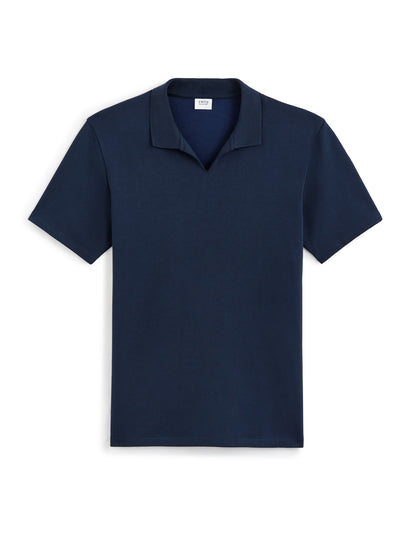 Celio* Cotton Solid Regular Fit Navy Blue Men T-Shirt