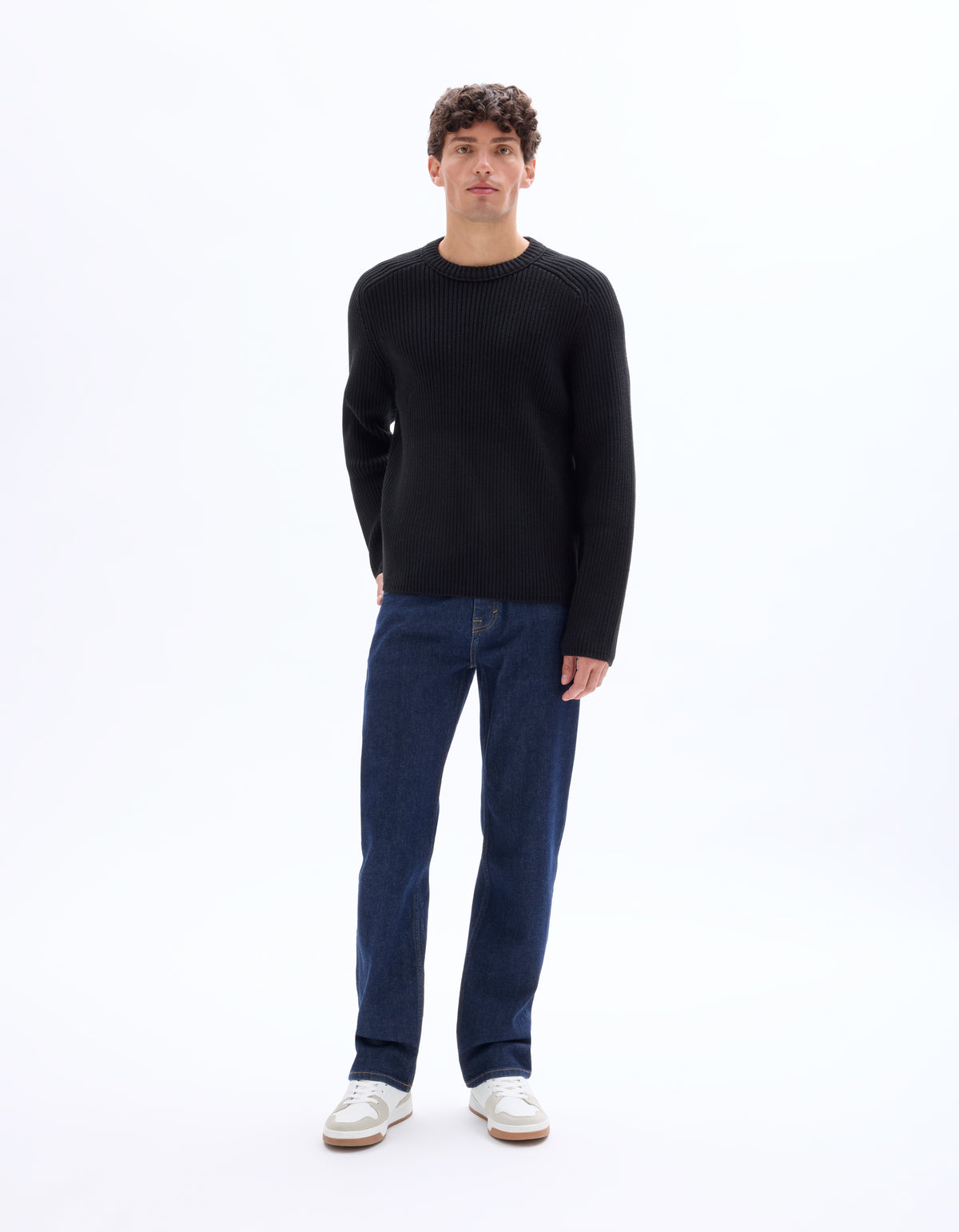 Regular Fit 100% Cotton Solid Jeans