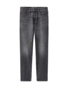 Regular Fit 100% Cotton Solid  Jeans - Grey