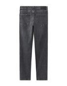 Regular Fit 100% Cotton Solid  Jeans - Grey