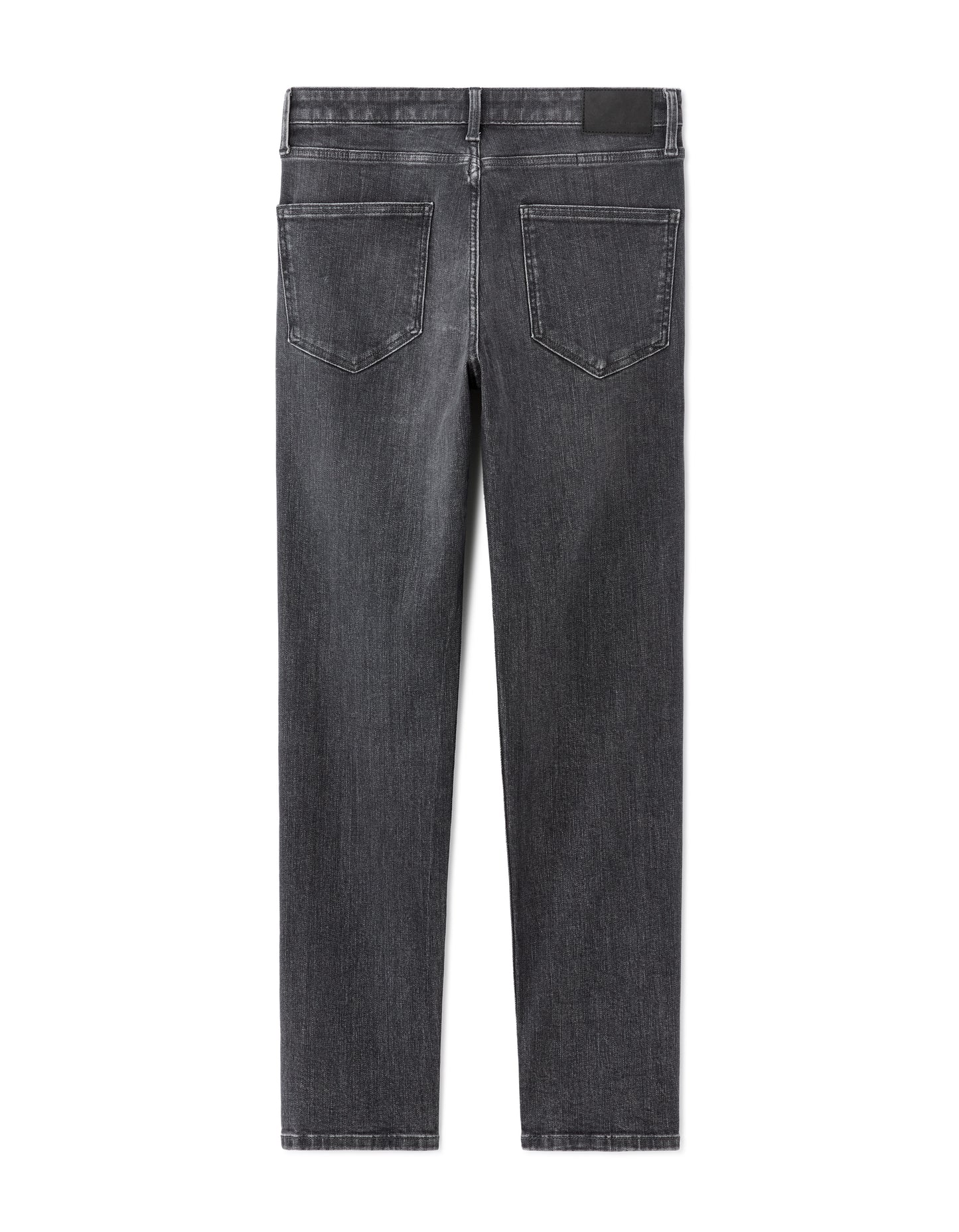 Celio Solid Straight Fit Cotton-Poly-Blend Grey Jeans