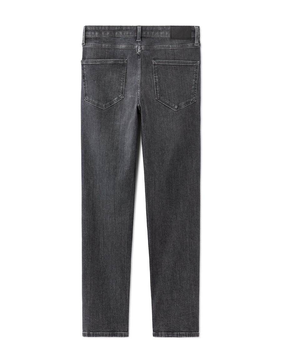 Regular Fit 100% Cotton Solid  Jeans - Grey