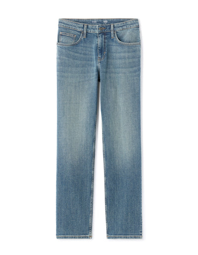 Celio Solid Straight Fit Cotton Blue Jeans