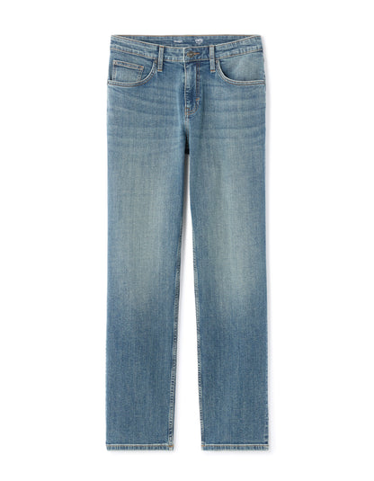 Celio Solid Straight Fit Cotton Blue Jeans