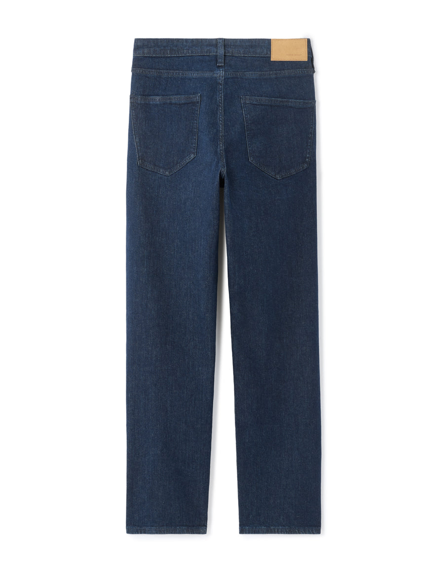 Celio Solid Straight Fit Cotton Blue Jeans