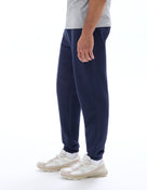 Celio Solid Regular Fit Cotton Navy Trousers