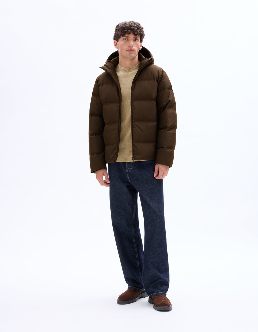 Regular Fit 100% Polyester Solid Hooded Jackets
