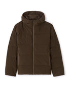 Regular Fit 100% Polyester Solid Hooded Jackets