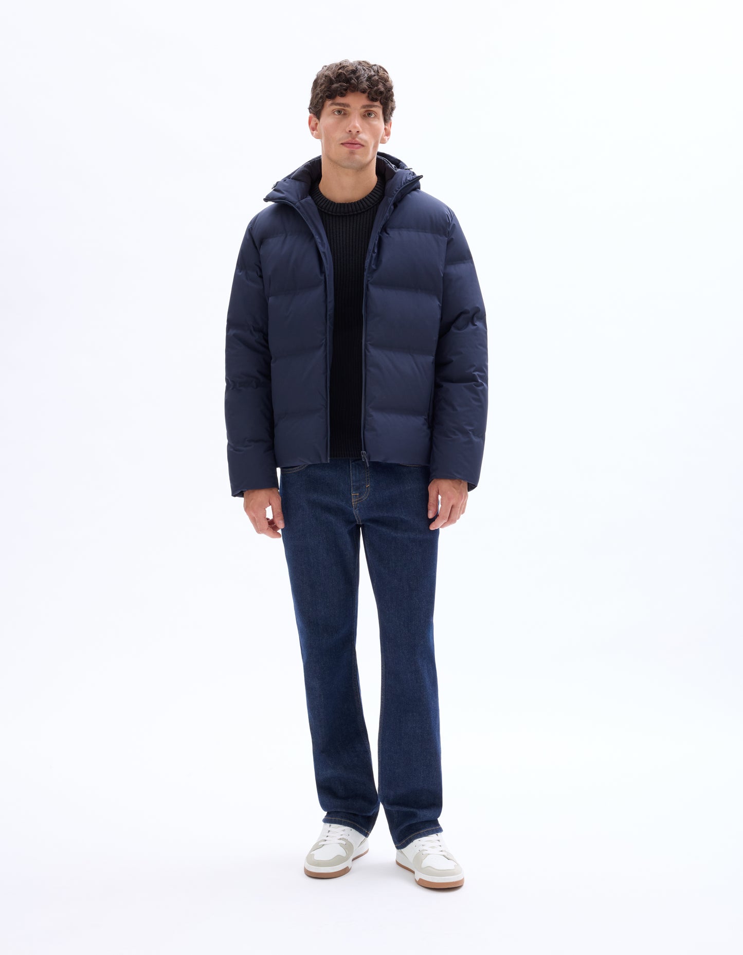 Regular Fit 100% Polyester Solid Hooded Jackets
