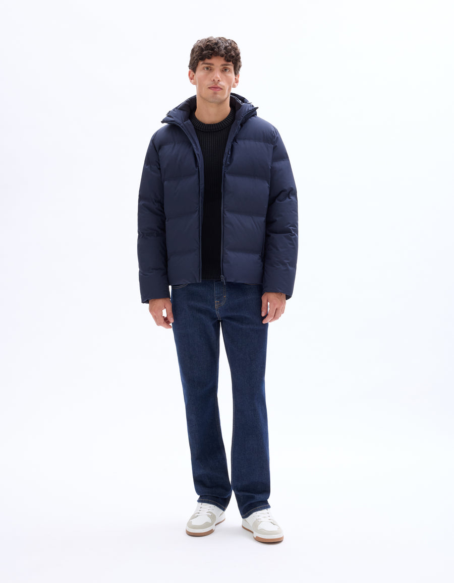 Regular Fit 100% Polyester Solid Hooded Jackets