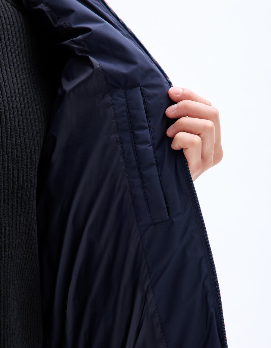 Regular Fit 100% Polyester Solid Hooded Jackets