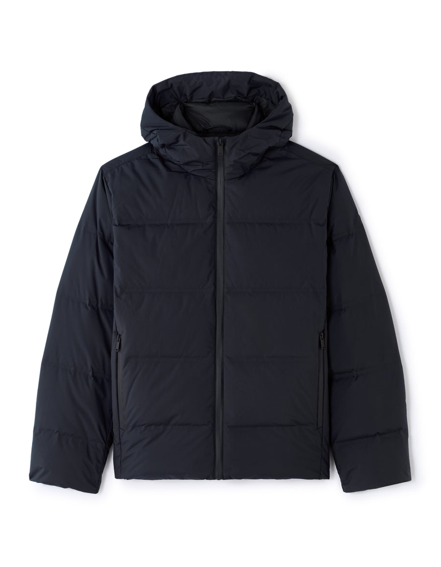 Regular Fit 100% Polyester Solid Hooded Jackets